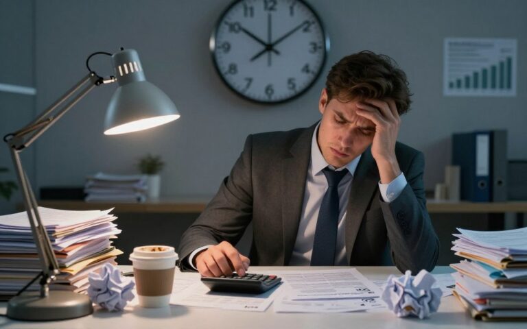 financial exhaustion signs